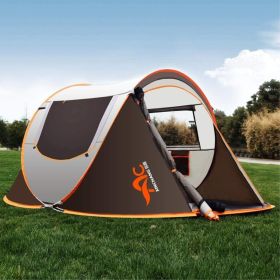 Family Camping Tent, can accommodate 3 to 4 People, Ventilation on All Sides, 1 Second Extremely Fast Installation, Wind/Rainproof
